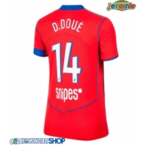 Maglie da calcio Paris Saint-Germain Desire Doue #14 Terza Maglia Femminile 2025-26 Manica Corta